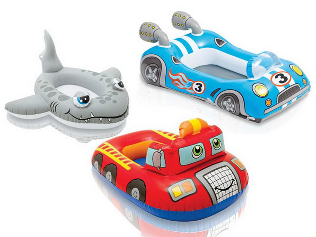 Embarcation gonflable Intex POOL CRUISER design requin ou camion ou ...