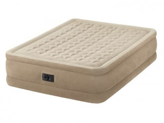 Image Matelas gonflable Intex ULTRA PLUSH FIBER TECH dimensions 152 x 203 x 46cm 2 places