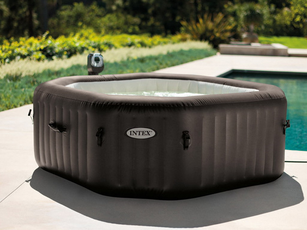 Spa gonflable Intex 6 places octogonal 218x71cm PVC