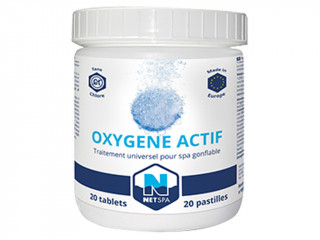 Image Traitement NetSpa OXYGENE comprenant 20 pastilles de 20g