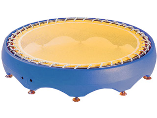 Image Trampoline HEXA JUMP bleu roi HEXAGONE