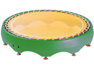 Image Trampoline HEXA JUMP vert HEXAGONE
