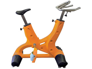 Image HEXABIKE OPTIMA velo de piscine orange HEXAGONE
