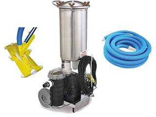 Image Systeme Quick VAC' Filter niveau 3 pour robot de piscine electrique Hexagone EXTRA TOP 2