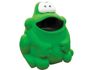 Image Poubelle HEXAGONE piscine publique 70 litres Arnold la Grenouille