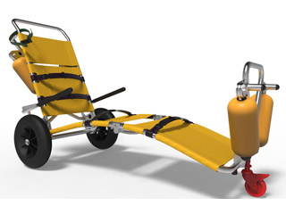 Image Fauteuil de mise a l'eau mobile UNIKART 150 HEXAGONE