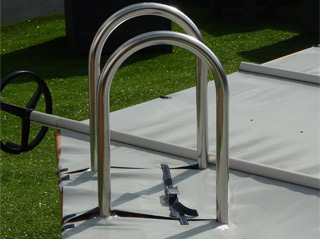 Image Decoupe escalier pour couverture WALU POOL WOODSTAR