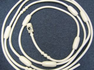 Image Tuyau d'alimentation blanc 9m avec 8 flotteurs, 3 raccords tournants, prise murale