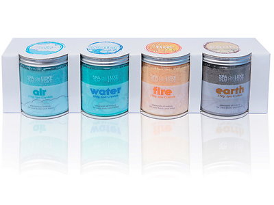 Image 4 pots cristaux parfumes d'aromatherapie pour Spas
