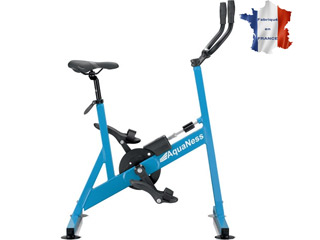 Image Velo d'aquabike AquaNess piscine V2 bleu