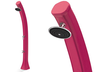 Image Douche solaire Formidra HAPPY 4x4 44L coloris rose