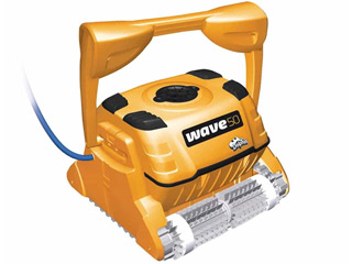 Image Robot piscine electrique Dolphin WAVE 50 avec chariot