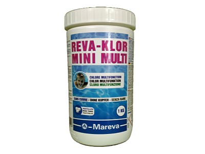 Image REVA-KLOR lent multifonction traitement piscine mini-galet 20g