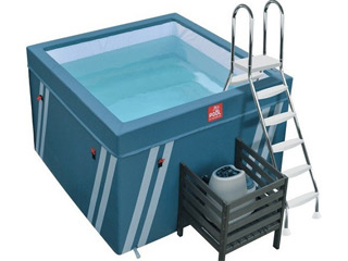 Image Bassin auto-portant pour aquabike Fits Pool