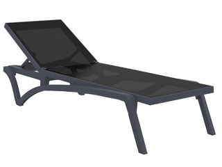 Image Transat COSTA resine anthracite/noir