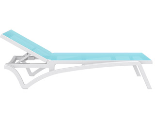 Image Transat COSTA resine blanc/turquoise