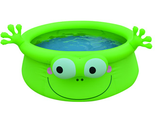Image Piscine enfant gonflable grenouille 175 X H62cm
