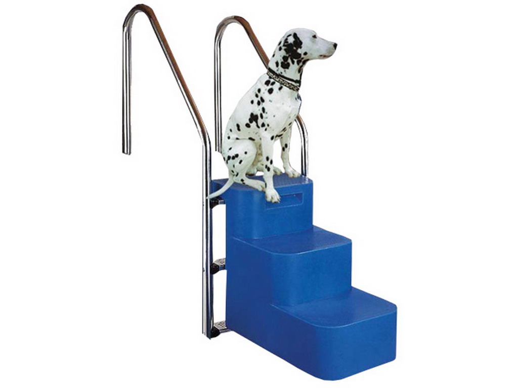 Escalier piscine pour chien SAFETY DOG Mareva | Marchédelapiscine.com