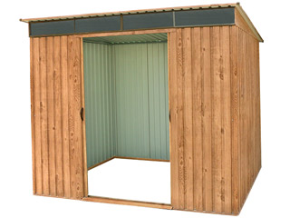 Image Abri de jardin metal imitation bois SKYLIGHT Duramax 4,84m²