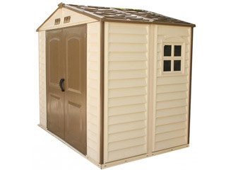 Abri de jardin métal et résine Duramax