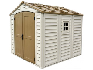 Image Abri de jardin PVC WOODSTYLE PREMIUM Duramax 6,12m²