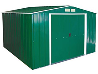 Image Abri de jardin metal vert pin Duramax 9,75m²