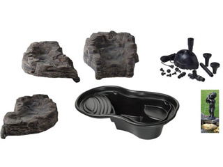 Image Kit complet bassin de jardin prefabrique LOBELIA S2 Ubbink