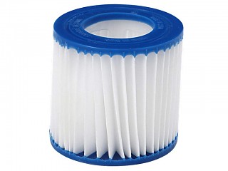 Image Lot de 2 cartouches Jilong TYPE II Ø106x136mm filtration piscine hors-sol