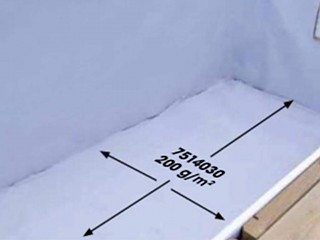 Feutre, jonc, colle, rivet, adhésif pour liner pis Ubbink