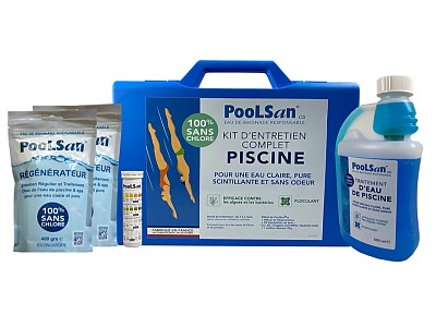 Image Kit d'entretien complet Poolsan MAXI sans chlore piscine 25-40m³