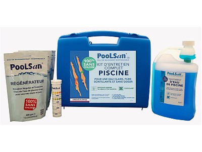 Image Kit d'entretien complet Poolsan XL sans chlore piscine 45-60m³