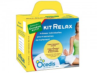 Image Traitement mensuel oxygene actif Ocedis KIT RELAX pour piscine 75m³
