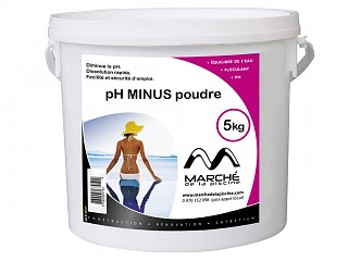 MarchedelaPiscine - Correcteur de pH piscine pH minus poudre Marchedelapiscine seau 5kg
