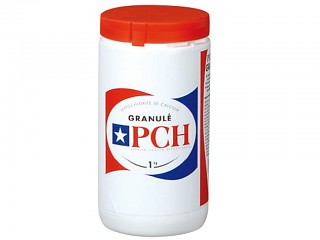 Image Desinfectant piscine rapide chlore sans stabilisant PCH Granule Ocedis pot 1kg