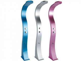 Image Douche d'exterieur aluminium Formidra BELLAGIO 37L coloris Gris