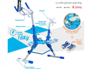 Image Aquabike Waterflex WR5 Air velo de piscine