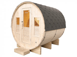 Image Sauna a vapeur d'exterieur GAIA OMEGA 6 places