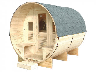 Image Sauna a vapeur d'exterieur GAIA LUNA 6 places