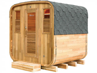 Image Sauna a vapeur d'exterieur GAIA NOVA 6 places