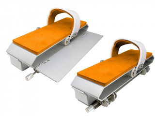 Image Kit de 2 pedales a clapet double vitesse ADS pour velos piscine Waterflex coloris orange