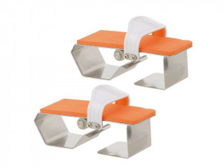Image Kit de 2 pedales AHP HAPPY PEDAL pour velos piscine Waterflex coloris orange