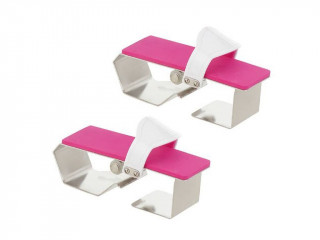 Image Kit de 2 pedales AHP HAPPY PEDAL pour velos piscine Waterflex coloris Fuschia