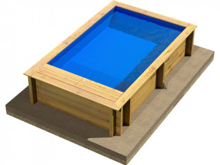 Image Piscine bois hors-sol BWT POOL'N BOX JUNIOR 374x247x76cm