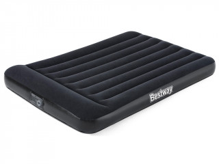 Image Lit gonflable Bestway matelas 2 places 191x137x30cm Noir