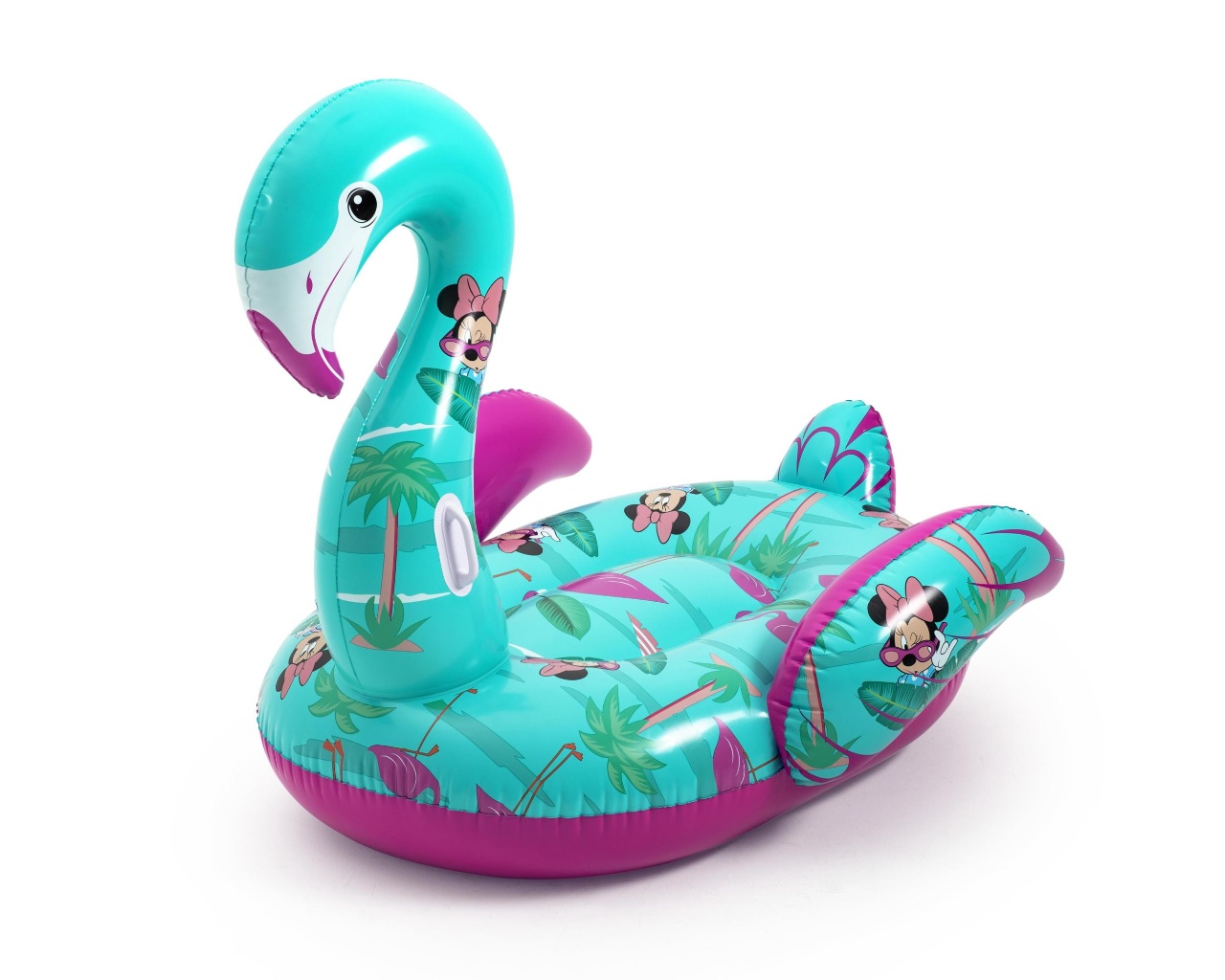 Bouee piscine gonflable XL Bestway FLAMANT ROSE Disney Fashion Animal 173x170cm