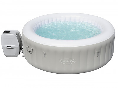 Image Spa gonflable rond Bestway LAY-Z-SPA TAHITI AirJet Ø180x66cm 2/4 places