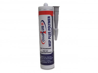 Image Cartouche mastic colle hybride etanche elastique MSP Plus Polymere coloris gris
