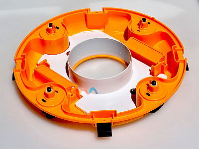 Image Piece detachee Chassis inferieur Orange complet robot piscine electrique Bestway Frisbee