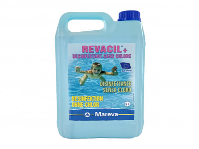 Image Traitement Mareva Revacil+ desinfectant sans chlore bidon 5L