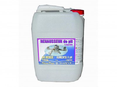 Image Traitement piscine Mareva Rehausseur pH+ liquide 25kg